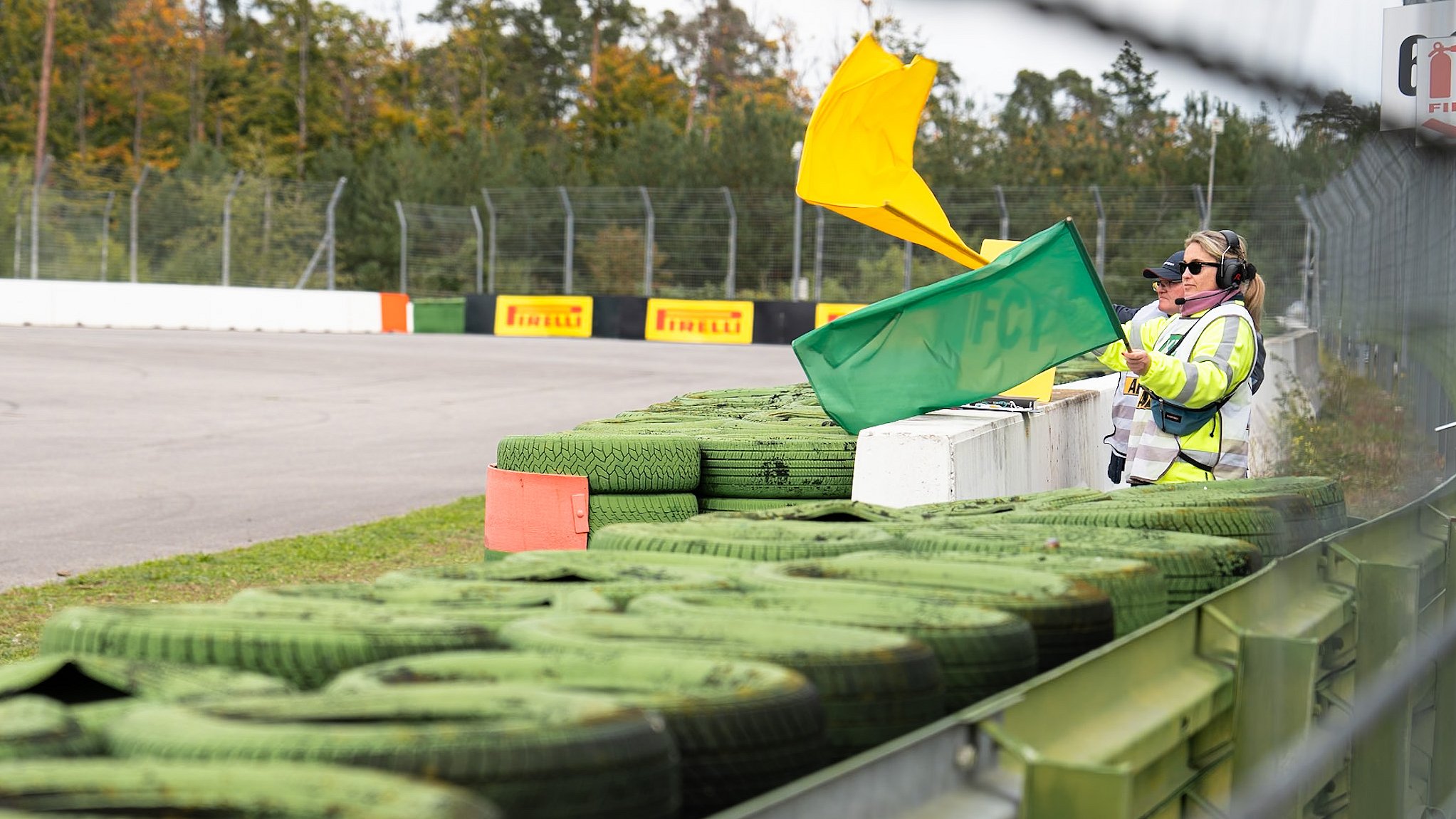 Sportwart der Streckensicherung DTM Hockenheimring 2025 Sportwart der Streckensicherung DTM Hockenheimring 2025